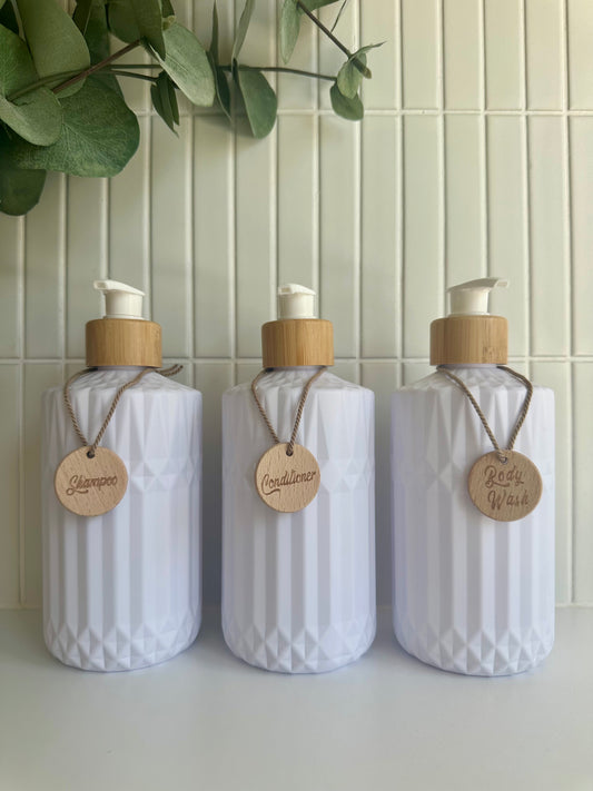 Dispenser Bottles for toiletries