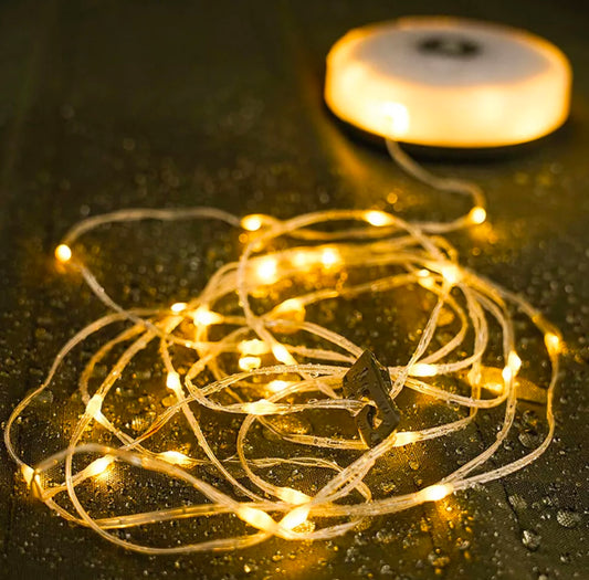 Retractable String Lights - 8m