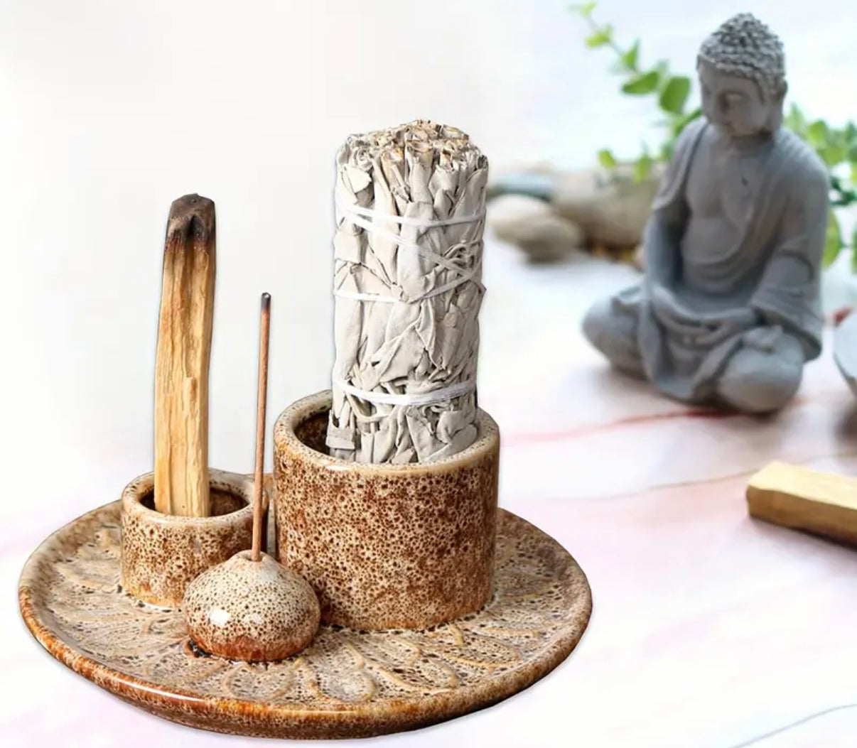 Ceramic Incense Bowl