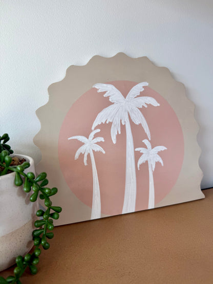 Sunset Palms Wall Art