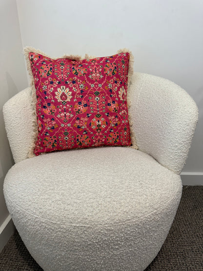 Rosa Fringe Cushion Cover