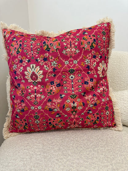 Rosa Fringe Cushion Cover