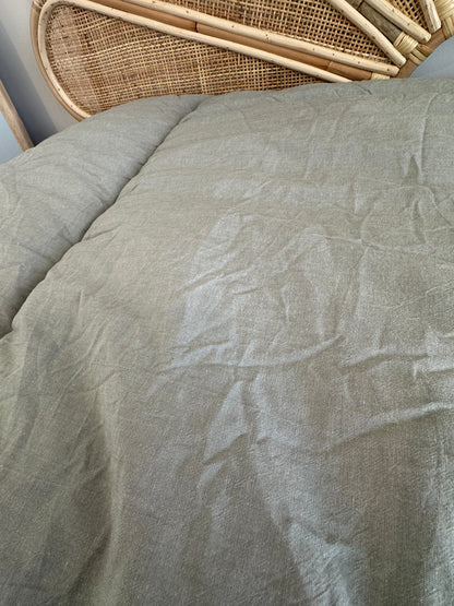 Winter weight doona - Sage Grey - Main