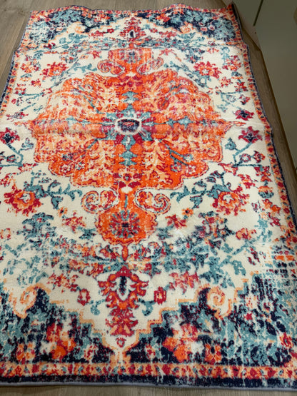 Boho floor rug