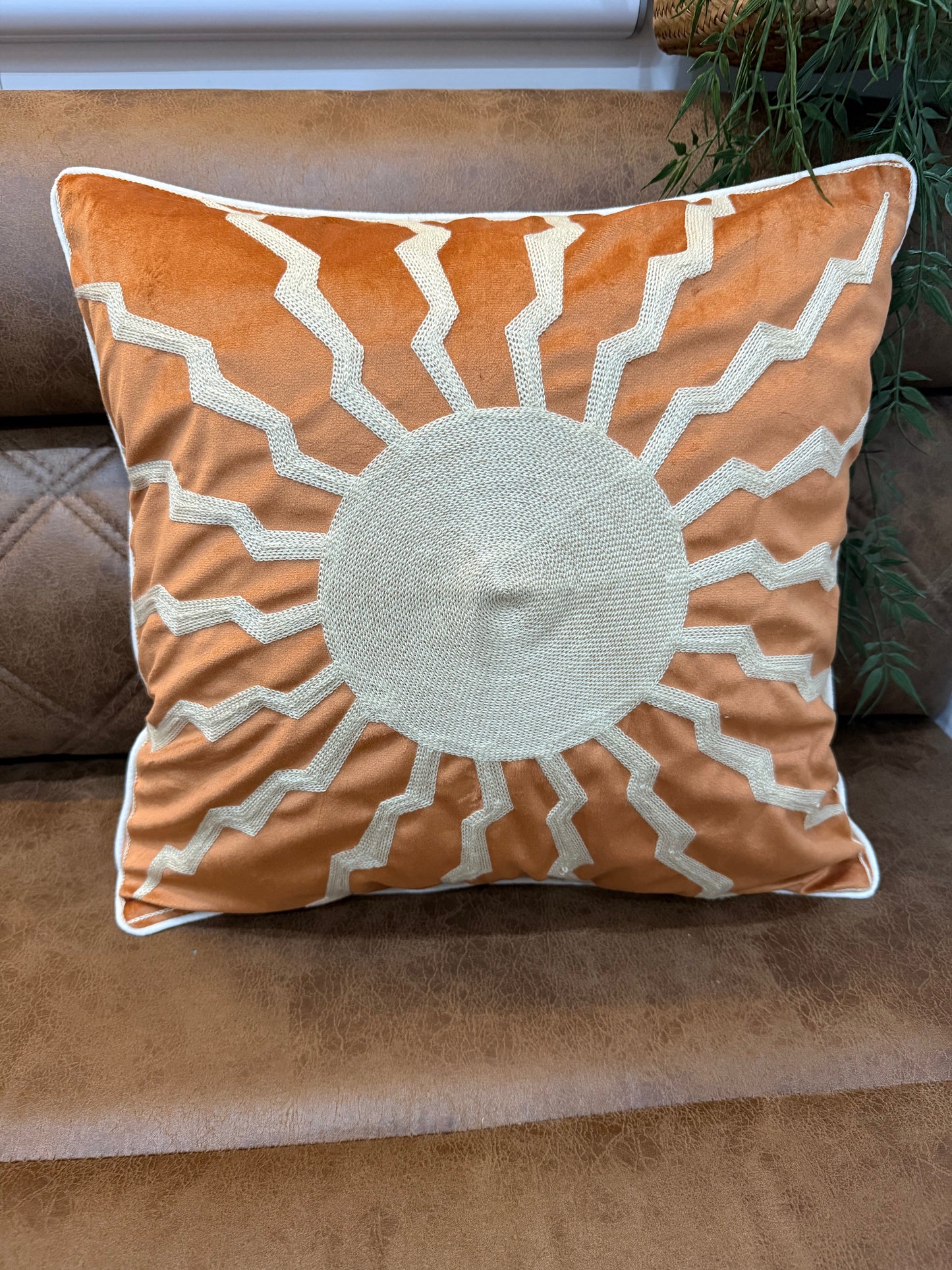 Golden Glow Cushion