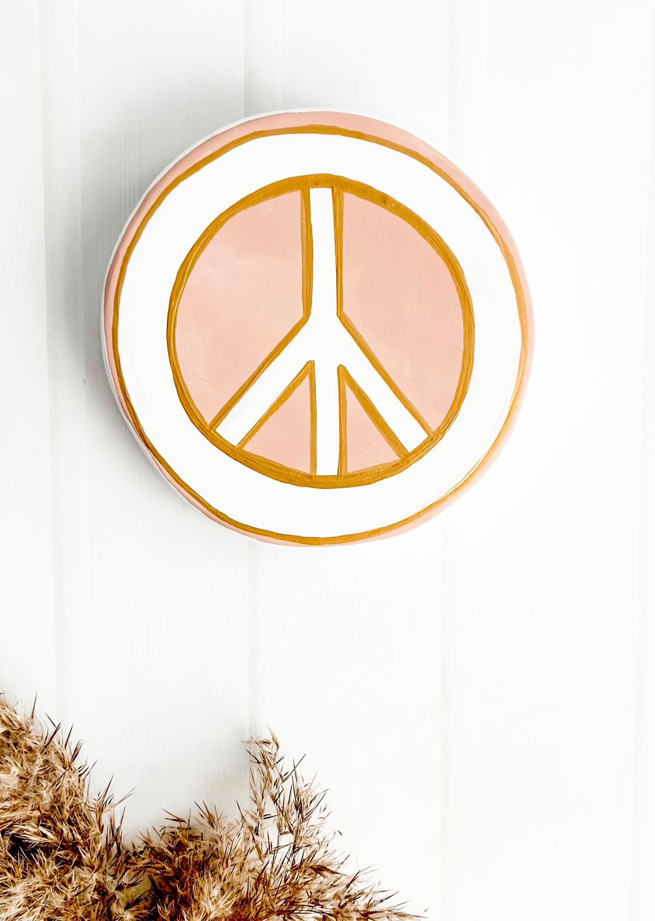 Peace baby wall art