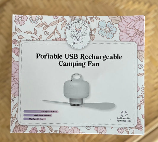 Rechargeable Compact Fan