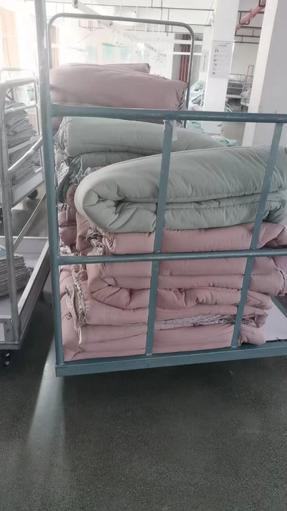 Winter weight doona - Clay Pink - Main