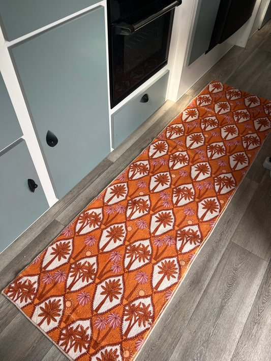 Paradise Palms floor rug